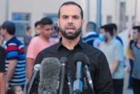 Juru Bicara Kementerian Dalam Negeri di Gaza Iyad Al-Bozm. dok. MINA)