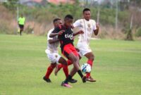 Panama menang 10-0 pada laga uji coba kontra Bhayangkara FC U-19 yang berlangsung di Surabaya, Jawa Timur, Sabtu (4/11/2023). (FEDAFUT)