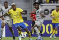 Talisca jadi bintang kemenangan Al Nassr atas Al Duhail. (AFP/KARIM JAAFAR)