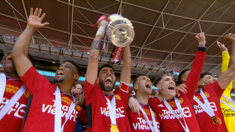 Manchester United meraih juara Piala FA 2023/2024/Foto: X MU