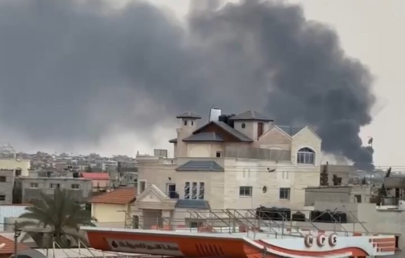 Serangan di rafah hari ini (28/5/2024)