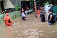 Foto: Kondisi banjir di wiayah Pejaten Timur pada Sabtu (25/5/2024). Foto: Dok. Istimewa
