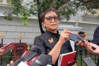 Menlu RI Retno Lestari Priansari Marsudi (Eva Safitri/detikcom)

