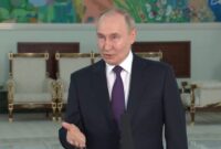 Presiden Rusia Vladimir Putin : Foto Telegram