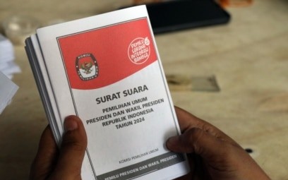 Ilustrasi Surat Suara pemilu