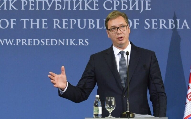 Presiden Serbia Aleksandar Vučić