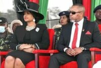 Wakil Presiden Malawi Saulos Chilima dan  istrinya Ny Mary Chilima, Foto: X