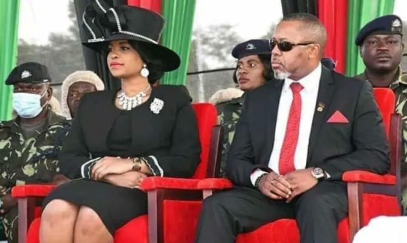 Wakil Presiden Malawi Saulos Chilima dan  istrinya Ny Mary Chilima, Foto: X