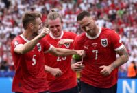 Austria Unggul 3-1 atas Polandia/ Foto: X Euro2024