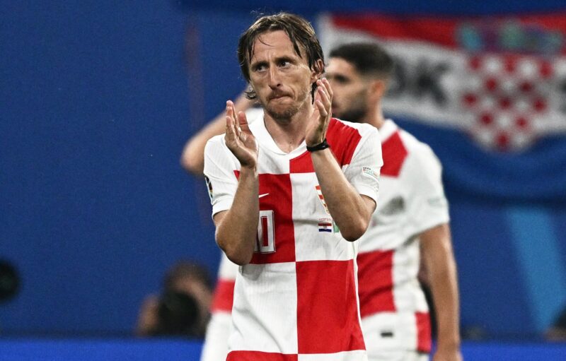 Gelandang Kroasia #10 Luka Modric/ Foto: X Euro2024