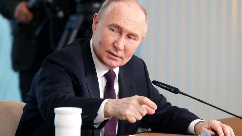 Presiden Rusia Vladimir Putin Foto: Reuters