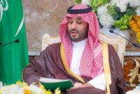 Putra Mahkota Arab Saudi Mohammed bin Salman mengadakan resepsi tahunan bagi para pejabat dan pejabat tinggi yang menunaikan ibadah haji tahun ini. (SPA)