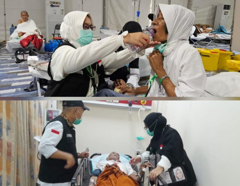 Nasrun bin Ismail (75 tahun)  Meninggal 19/6) dan Istrinya Marhani Binti Muhammad Taib (65 tahun) Meninggal 20/6) Asal Bireuen Aceh 