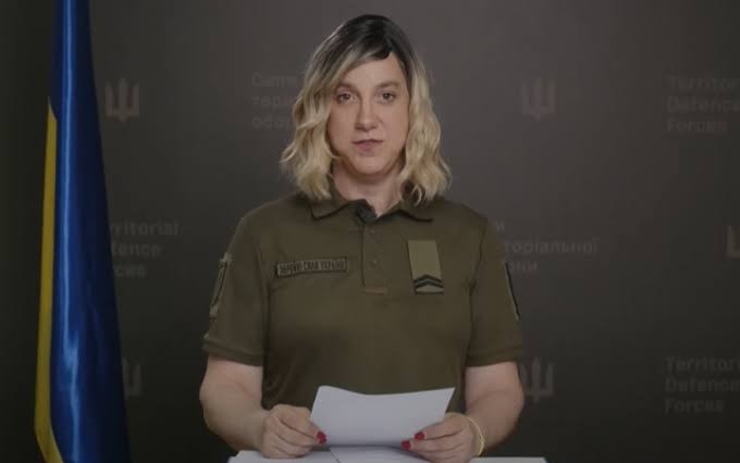 Foto: mantan perwakilan pertahanan Angkatan Bersenjata Ukraina Sarah Ashton-Cirillo ke dalam daftar orang yang dicari Rusia