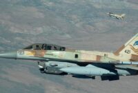 Jet tempur F-16 Israel Terobos Langit Lebanon