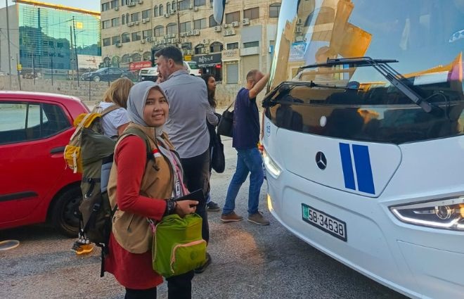 Foto: Dok Istimewa / Satu Relawan Liaison Officer MER-C Masuk Gaza, Upayakan Misi ke RSI di Gaza Utara