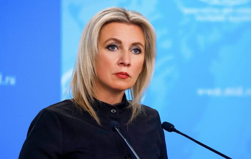 Perwakilan resmi Kementerian Luar Negeri Rusia Maria Zakharova
, Layanan pers Kementerian Luar Negeri Rusia/TASS
