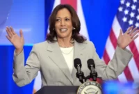 Wakil Presiden AS Kamala Harris
Foto AP/John Raoux