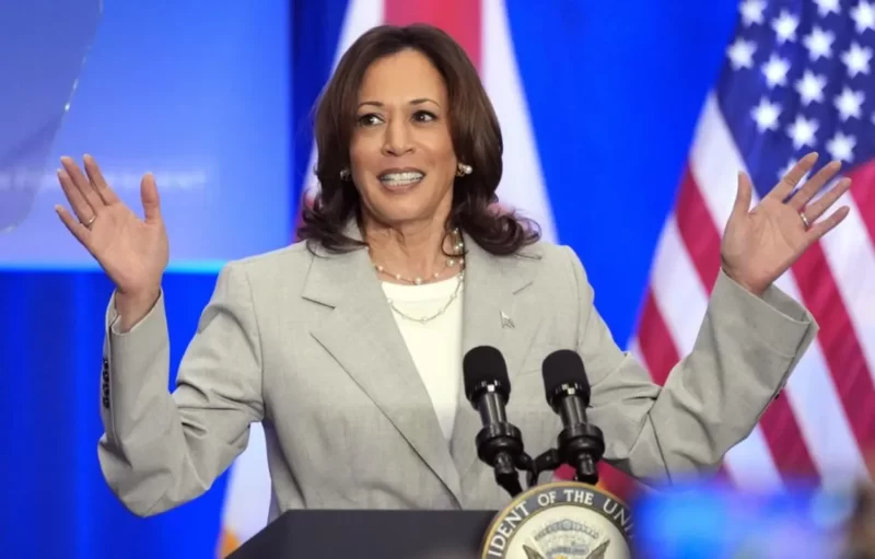 Wakil Presiden AS Kamala Harris
Foto AP/John Raoux