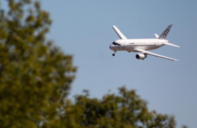 Foto: pesawat Sukhoi Super Jet 100