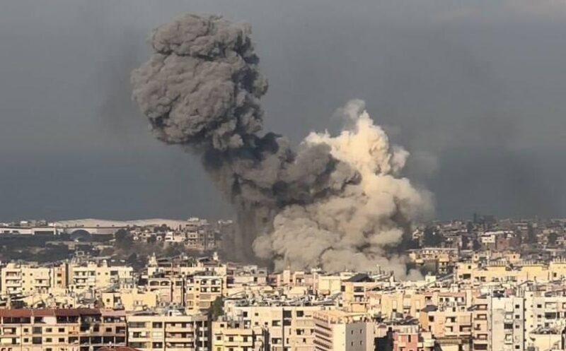 Sejak Sabtu tengah malam, jet Angkatan Udara Israel telah menyerang 16 kota besar dan kecil di Lebanon, termasuk pinggiran selatan Beirut