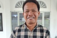Foto : Hasriadi keuchik terpilih gampong Rimah Panjang Susoh.