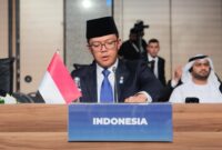Menlu RI Sugiono saat Konferensi Tingkat Menteri Luar Negeri (KTM) ke-51 OKI yang digelar di Istanbul, Sabtu (21/6/2025).(Foto: Kemenlu RI)