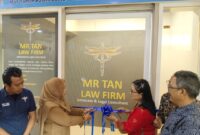 Peresmian kantor operasional PT Tristan Bangun Persada Nusantara dan Mr. Tan Law Firm di Mall Taman Palem, Lantai 3 Blok A-81, Cengkareng Timur, Jakarta Barat, Selasa (24/6/2025).(Foto: IST)