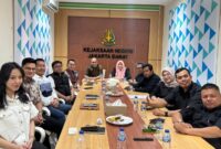 Pengurus Dewan Pimpinan Daerah Kongres Advokat Indonesia (DPD KAI) DKI Jakarta melakukan kunjungan resmi ke Kejaksaan Negeri (Kejari) Jakarta Barat pada Jumat (11/7/2025).(Foto:istimewa)