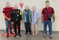 Kantor Imigrasi Kelas II TPI Singaraja mendeportasi dua WNA asal Malaysia berinisial LAH (32) dan CWK (32).(Foto:Humas Kanim Singaraja)