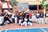 Tim Kodrat Kota Medan sukses jadi juara umum Kejurda Tarung Derajat 2025.(Foto:istimewa)