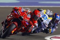 Persaingan sengit antara kakak-adik, Marc Marquez dan Alex Marquez, menjadi tontonan menarik pada sprint race MotoGP Austria 2025 di Sirkuit Red Bull Ring, pada Sabtu (16/8/2025).(Foto:MotoGP)
