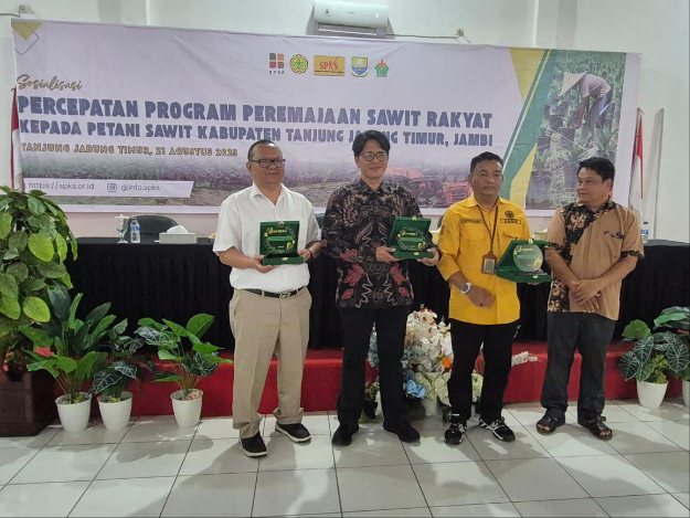 PalmCo Percepat Peremajaan Sawit Rakyat di Tanjab Timur Jambi