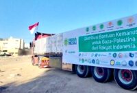 Paket bantuan Kemanusiaan Indonesia untuk warga Gaza Palestina (Foto:Dok.Baznas RI)