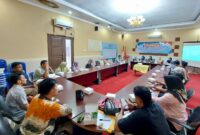 Talkshow bertajuk “Membangun Generasi Emas dengan Terjaminnya Mutu dan Kualitas Gizi melalui Operasional SPPG Polda Banten Tahun 2025” di Aula Dinas Kesehatan Kota Serang, Kamis (30/10/2025).(Foto: istimewa)