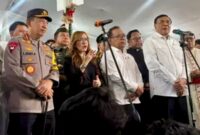 Kapolri Jenderal Pol Listyo Sigit Prabowo saat konferensi pers di Gereja Katedral Jakarta, Rabu (24/12/2025).(Foto: istimewa)