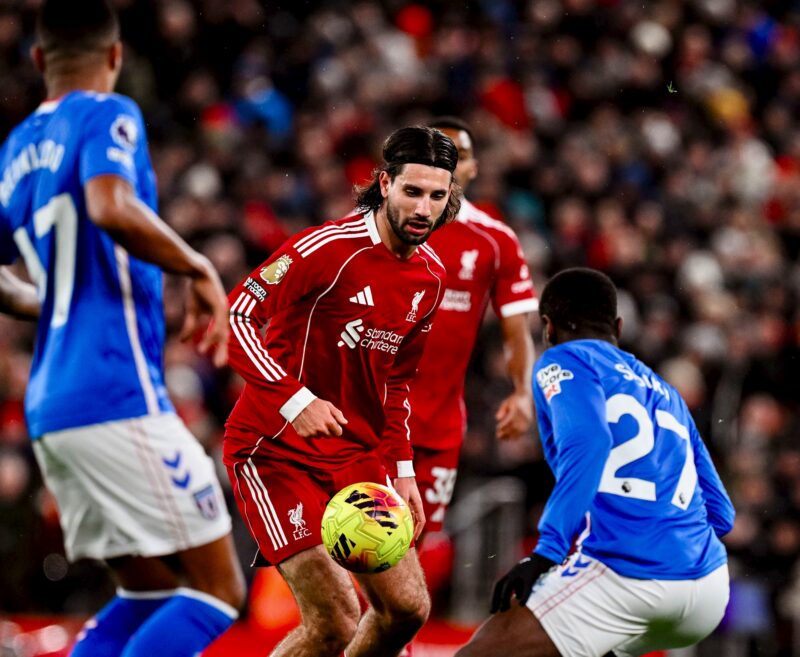 Liverpool bermain imbang 1-1 melawan Sunderland pada lanjutan Liga Primer Inggris di Stadion Anfield, Kamis (4/12/2025) dini hari WIB. (Foto:X@LFC)