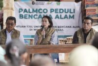 PalmCo menyiapkan Kebun Batangtoru dan Kebun Hapesong, sebagai posko pengungsian bagi warga terdampak longsor di wilayah Batangtoru, Kabupaten Tapanuli Selatan, Sumatera Utara.(Foto: Dok.PalmCo)