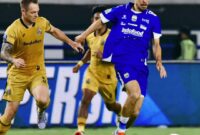 Persib Bandung sukses mengamankan tiga poin usai mengalahkan Bhayangkara FC 2-0 dalam laga pekan ke-21 Super League yang digelar di Stadion Gelora Bandung Lautan Api (GBLA), Minggu (21/12/2025).(Foto:istimewa)