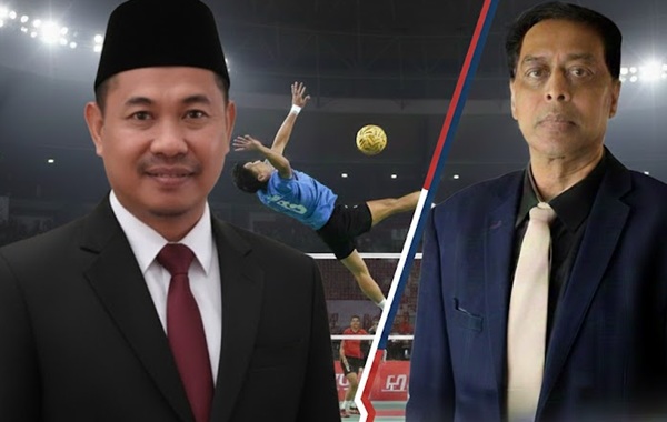 Ketua PB PSTI H. Surianto dan Presiden ASTAF Datuk Abdul Halim Kader. (Foto: Kolase Mercinews.com)