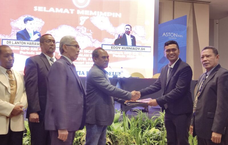 Dr. L. Anton Hariawan, S.H, M.H., terpilih secara aklamasi dalam Musda Musda ke-IV DPD Kongres Advokat Indonesia (KAI) NTB yang berlangsung di Kota Mataram, Sabtu (10/1/2026).(Foto: istimewa)