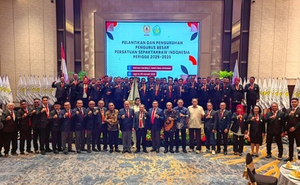 Sejarah Baru PB PSTI, KONI Pusat Gelar Pelantikan dan Pengukuhan di Makassar