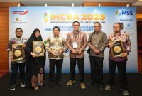 PTPN IV PalmCo meraih meraih predikat Platinum sebagai National Champion untuk kategori The Most Brilliant Human Capital Sustainability Strategy of the Year 2025 dalam ajang Indonesia Human Capital Brilliance Awards 2025 (IHCBA 2025).(Foto:PTPN IV PalmCo) 