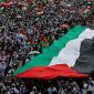 Arsip: Massa Aksi Bela Palestina di Monas, Jakarta, Senin (6/11/2023)/(Foto: Dok. Reuters) 