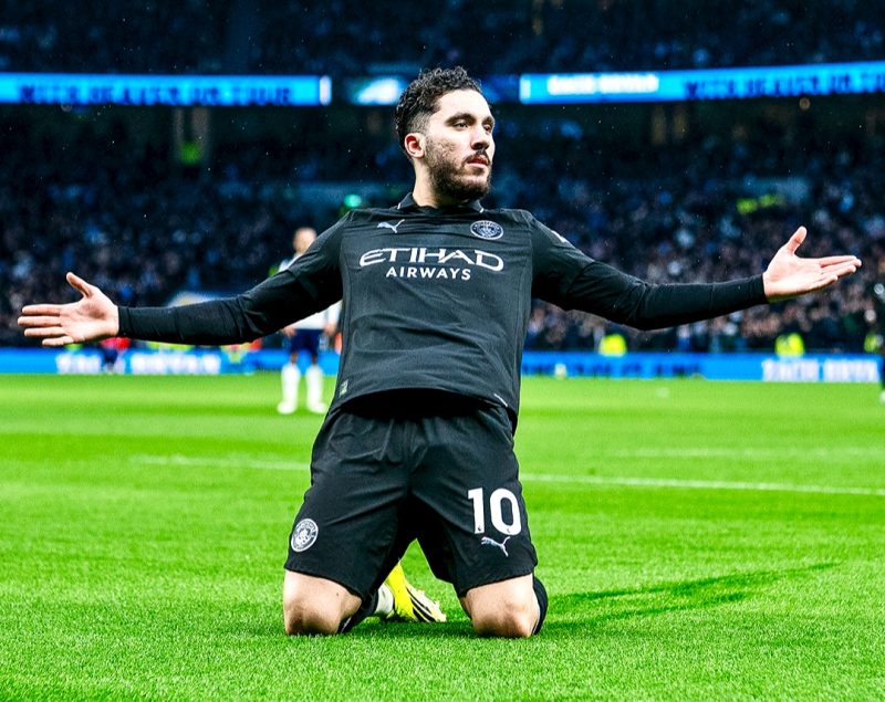 Manchester City saat melawan Tottenham Hotspur di Tottenham Hotspur Stadium, London, Minggu (1/2/2026) malam WIB.(Foto: Dok. @ManCity)