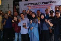 Jafarudin terpilih sebagai Ketua SMSI DIY 2026-2030 dalam Musprov di Sleman, 17 Februari 2026. Agenda ditutup dengan bedah buku Ambang Sandyakala Jurnalisme yang menyoroti tantangan pers di era digital.(Foto: Dok. SMSI DIY)