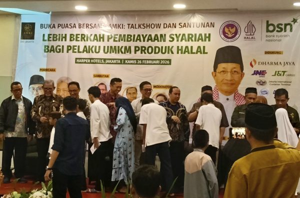 Sukses Gelar Bukber UMKM Halal, Ketua AMKI Jaya Heriyanto Apresiasi Kolaborasi BPJPH dan BSN