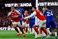 Arsenal berhasil mengalahkan Chelsea 2-1 dalam laga Derby London di Emirates Stadium, Minggu (1/3/2026).(Foto: Dok. X @GadaliMigh53477)