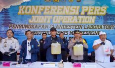 Operasi Gabungan Imigrasi Ngurah Rai, BNN dan Bea Cukai Bongkar Pabrik Narkoba di Gianyar