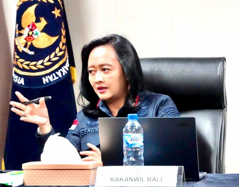 Kakanwil Ditjenim Bali Felucia Sengky Ratna.(Foto: Dok. Humas Ditjenim Bali)